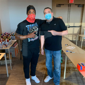 Antonio Gibson Signing